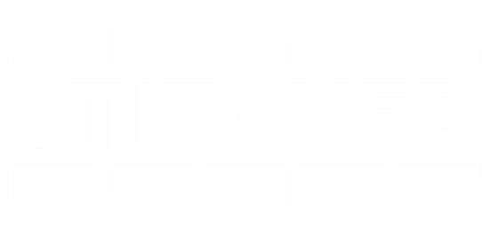 Stitcher logo white